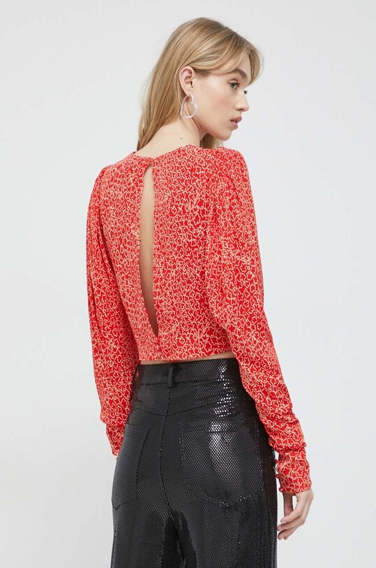 Одяг Блузка Rotate 1000381293 червоний