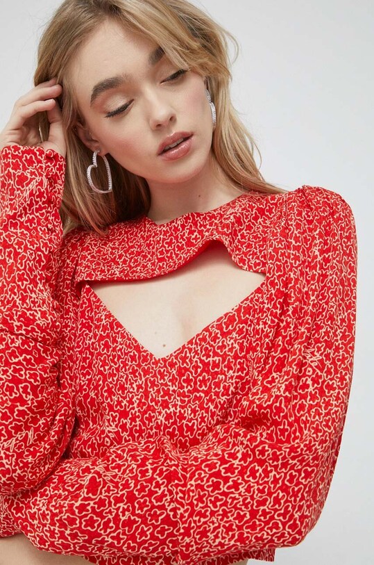 Блузка Rotate 1000381293 червоний