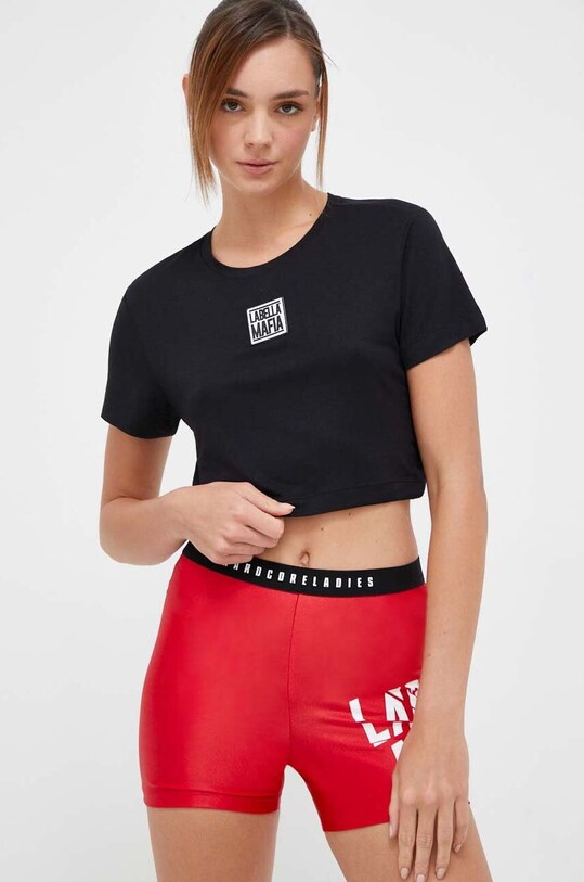 LaBellaMafia t-shirt Go On regular czarny LB.26631