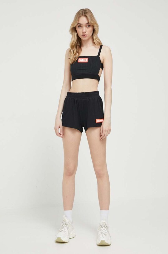 LaBellaMafia top LB.26717 negru SS23
