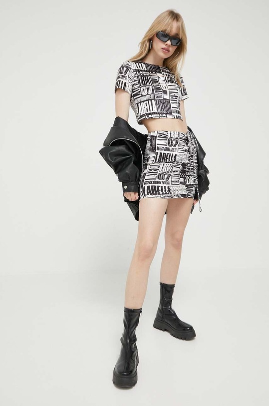 LaBellaMafia t-shirt LB.27362 czarny SS23