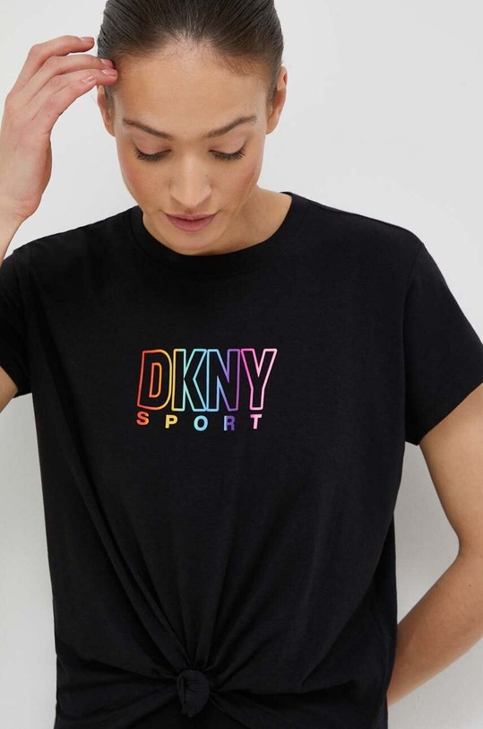 Dkny t-shirt czarny DP3T8782