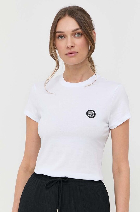 Одяг Бавовняна футболка PLEIN SPORT PACC.WTK2829.SJY001N білий