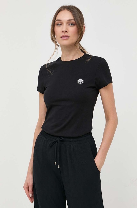 Oblečení Bavlněné tričko PLEIN SPORT PACC.WTK2829.SJY001N černá