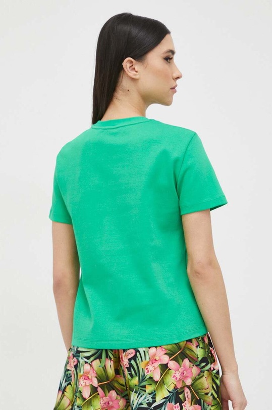 Odzież Miss Sixty t-shirt bawełniany 6T1SJ4750000 zielony