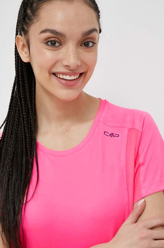CMP t-shirt sportowy fioletowy 33N5576