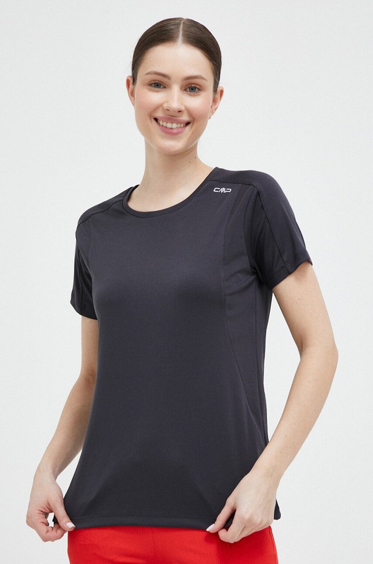 CMP t-shirt sportowy z elastanem szary 33N5576