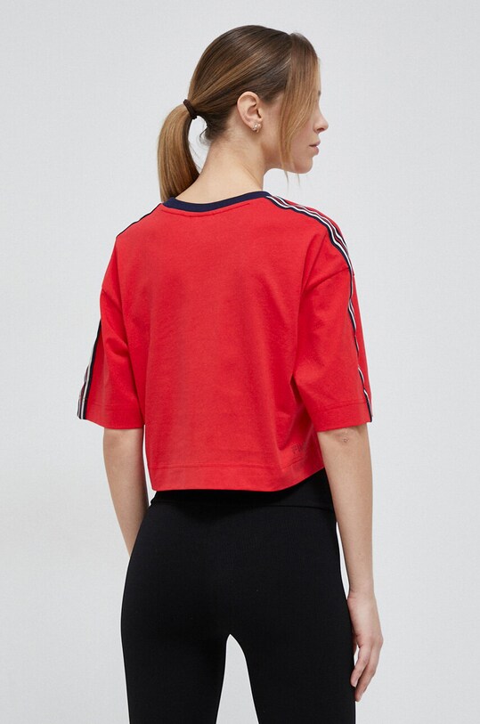 Ruházat Fila pamut póló x Hailey Bieber FAW0818 piros