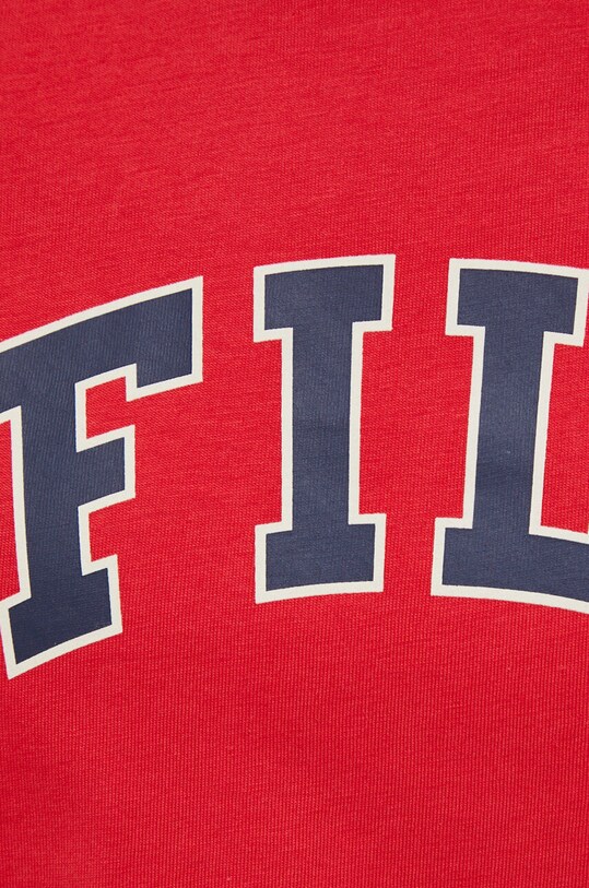 Fila pamut póló x Hailey Bieber FAW0818 piros