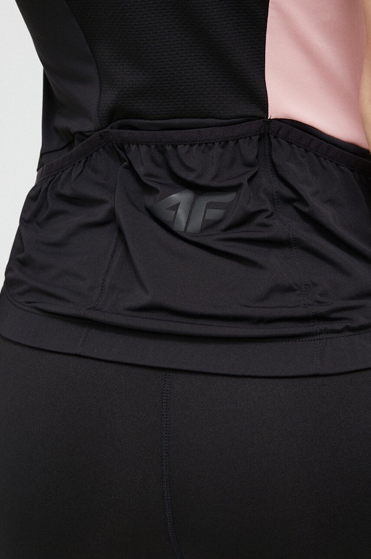 Велосипедна футболка 4F 4FSS23TFTSF176 рожевий