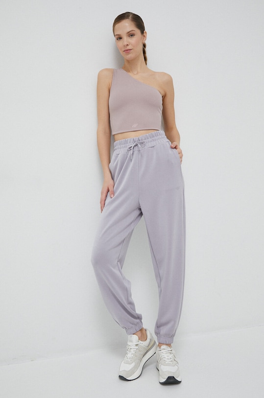 4F top 4FSS23TTSHF335 różowy SS23