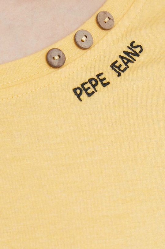 Pepe Jeans tricou Ragy PL505230.039 galben