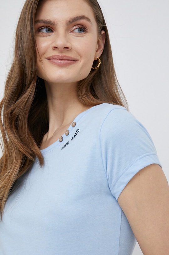 Pepe Jeans t-shirt Ragy niebieski PL505230.524
