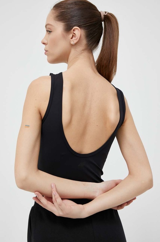 Îmbrăcăminte 4F top 4FSS23TTSHF716 negru