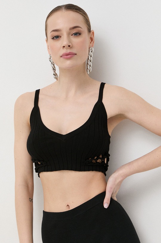 Odzież Patrizia Pepe top 2K0183.K096 czarny