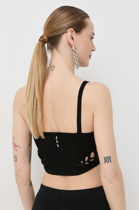 Patrizia Pepe top czarny 2K0183.K096