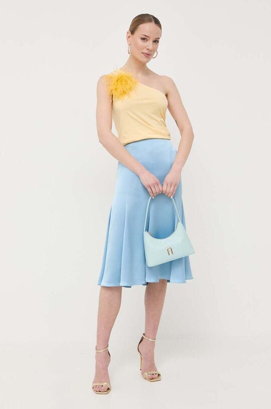 Хлопковый топ Patrizia Pepe 2M4296.J035 оранжевый SS23