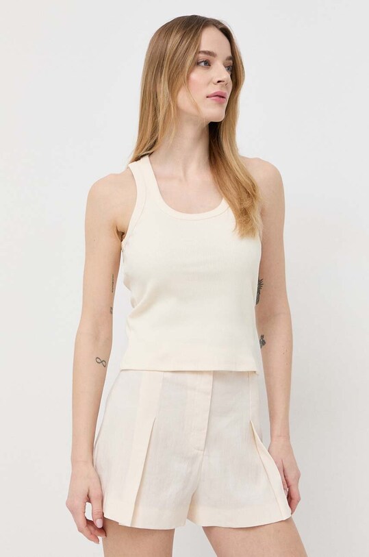 Ρούχα Top Patrizia Pepe 2M4306.J115 μπεζ