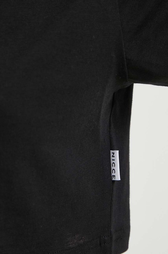 Nicce tricou din bumbac 0427.K002 negru