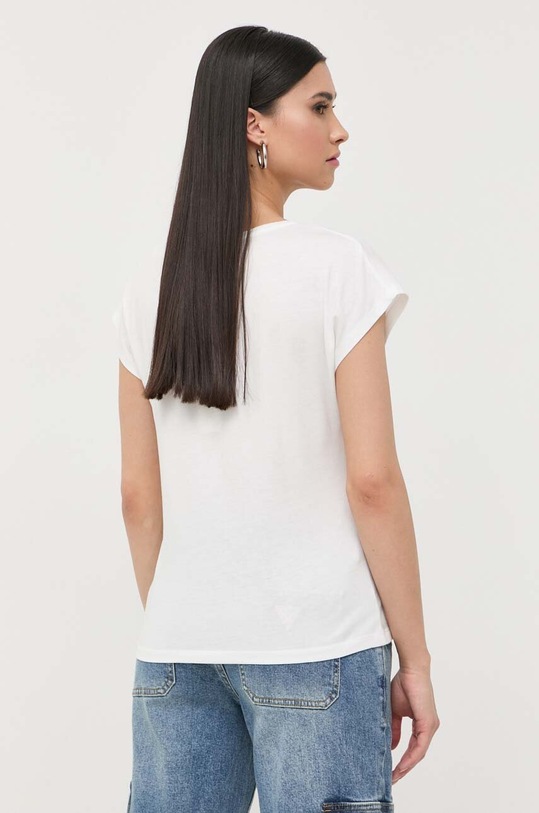 Ρούχα Μπλουζάκι Morgan DGLASS.OFF.WHITE λευκό