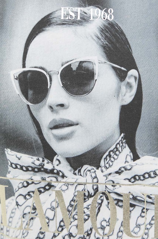 Μπλουζάκι Morgan DGLASS.OFF.WHITE λευκό