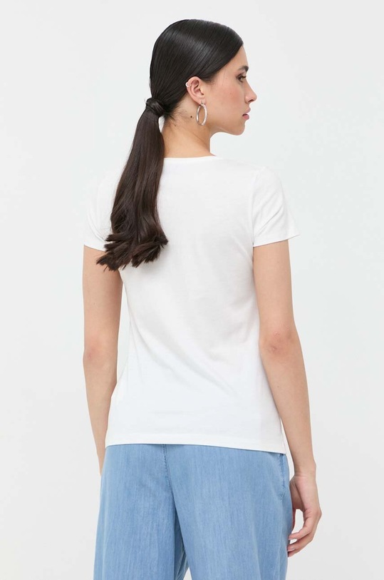 Odzież Morgan t-shirt DWONDER.OFF.WHITE biały