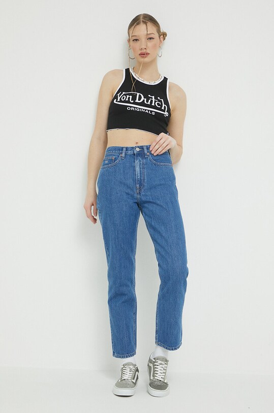 Von Dutch top 6231048 negru SS23