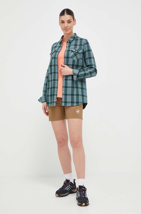 Športni top Mammut Core Logo 1017.03990 oranžna SS23