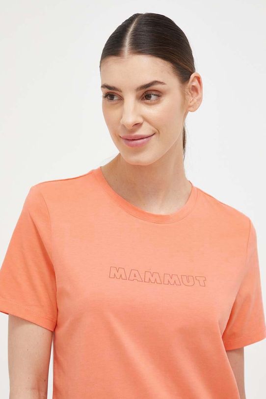 Sportska majica kratkih rukava Mammut Core Logo Planet friendly narančasta 1017.04070