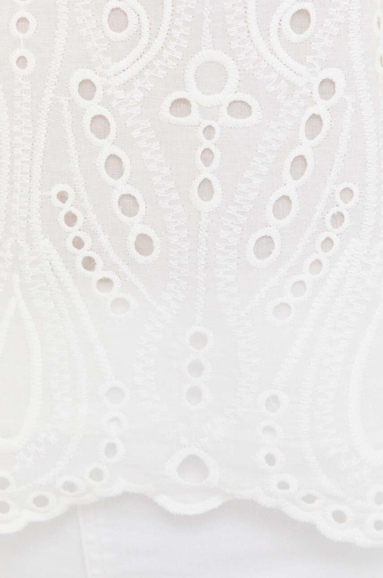 Morgan bluzka bawełniana OCHOU.OFF.WHITE
