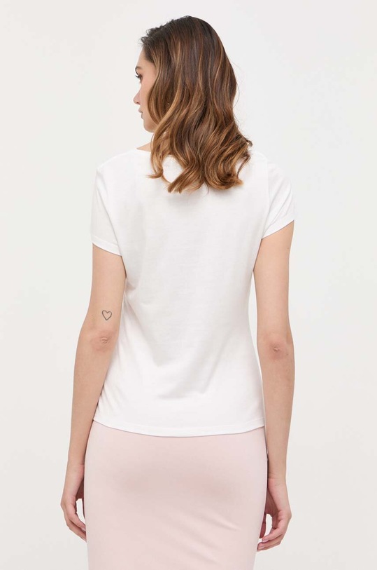 Odzież Morgan t-shirt DLOVY.OFF.WHITE biały