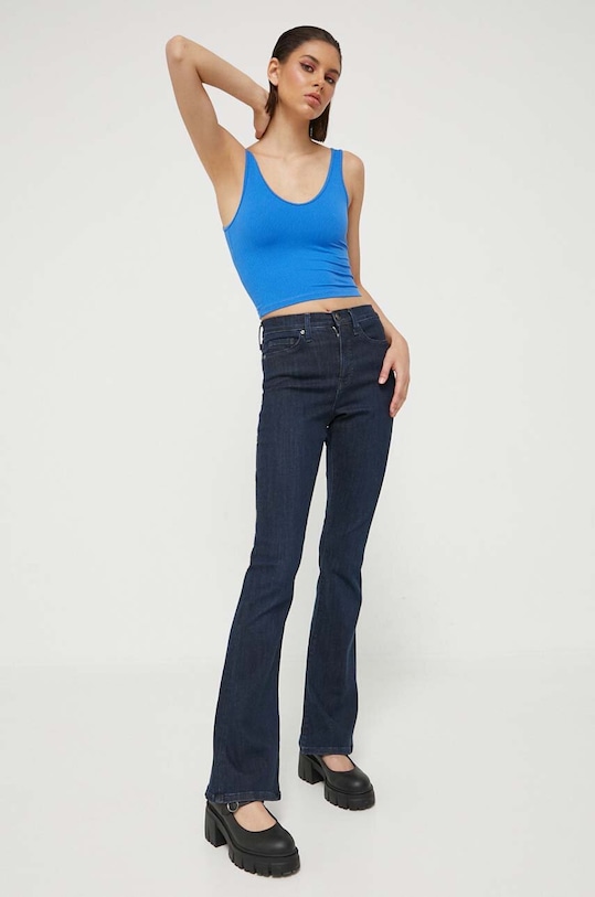 Top Hollister Co. KI339.3214.221 modrá SS23