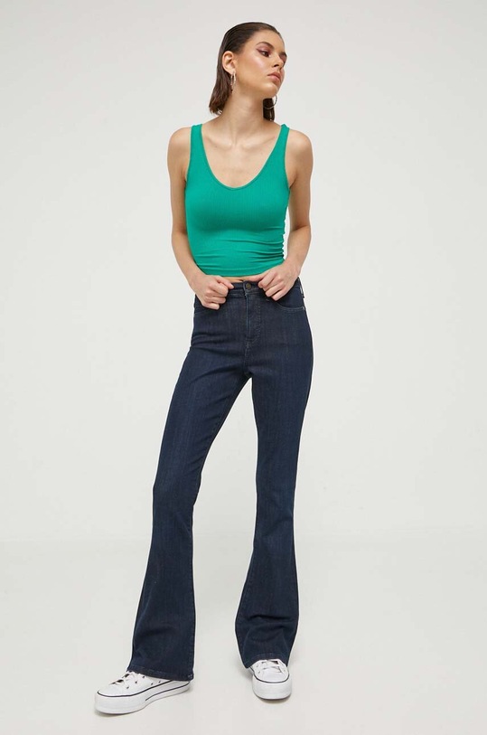 Top Hollister Co. KI339.3410.300 τιρκουάζ SS23