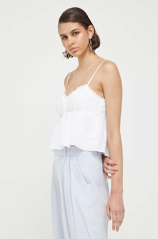 Hollister Co. top biały KI340.3159.100