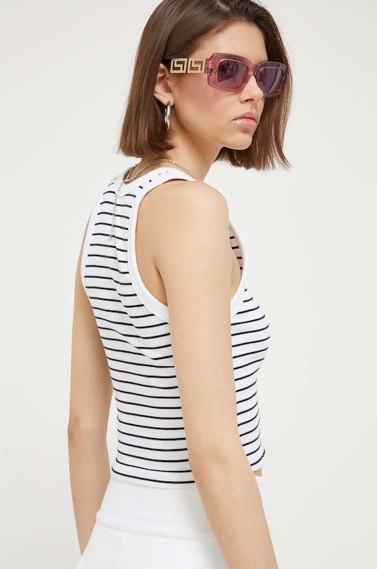 Ruházat Abercrombie & Fitch top KI139.3316.104 fehér