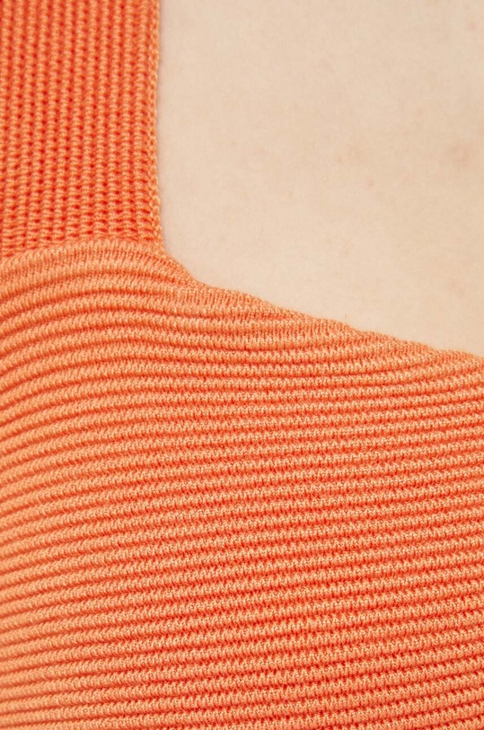 Abercrombie & Fitch top KI150.3213.700 portocaliu