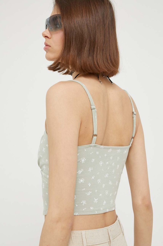 Odzież Hollister Co. top KI339.3333.328 zielony