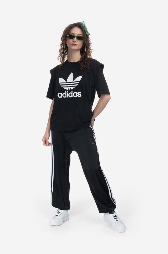Βαμβακερό μπλουζάκι adidas Originals IC8805 Tee μαύρο IC8805