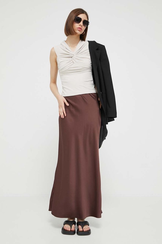 Abercrombie & Fitch bluza KI139.3349.415 bej SS23