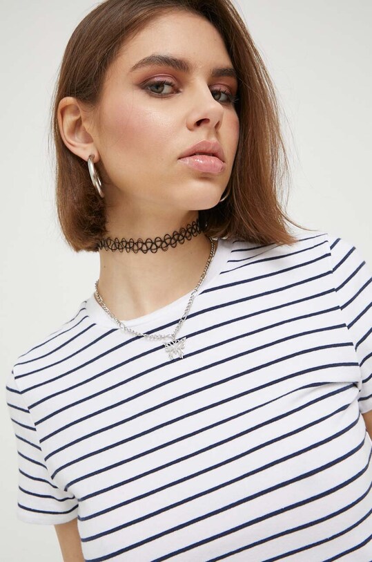 Abercrombie & Fitch t-shirt biały KI139.3353.123