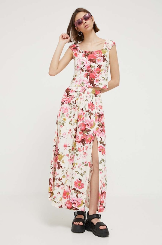 Abercrombie & Fitch top de in KI140.3359.125 bej SS23