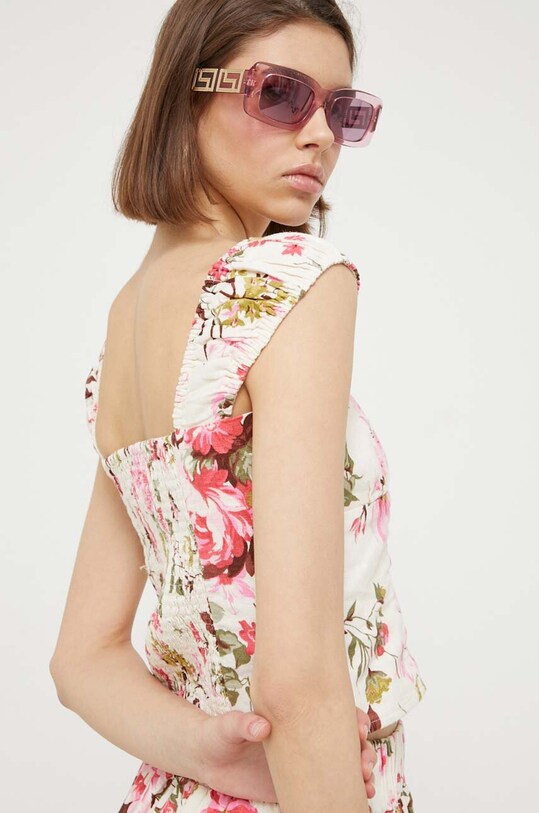 Abercrombie & Fitch top de in bej KI140.3359.125