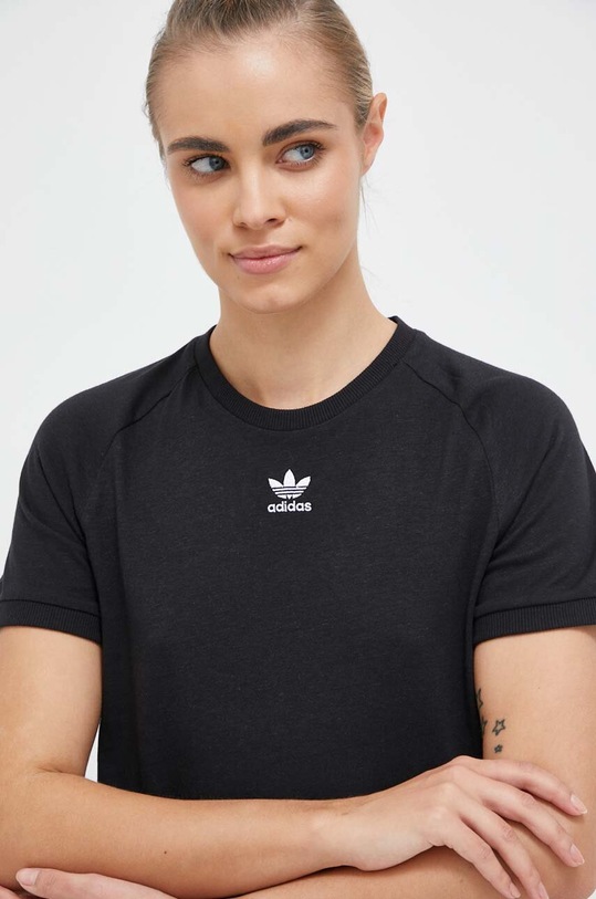 Ρούχα Μπλουζάκι adidas Originals HA4395 μαύρο