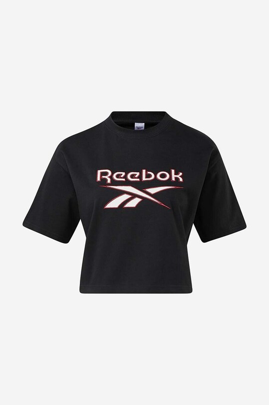 Odzież Reebok Classic t-shirt bawełniany HS4714 czarny