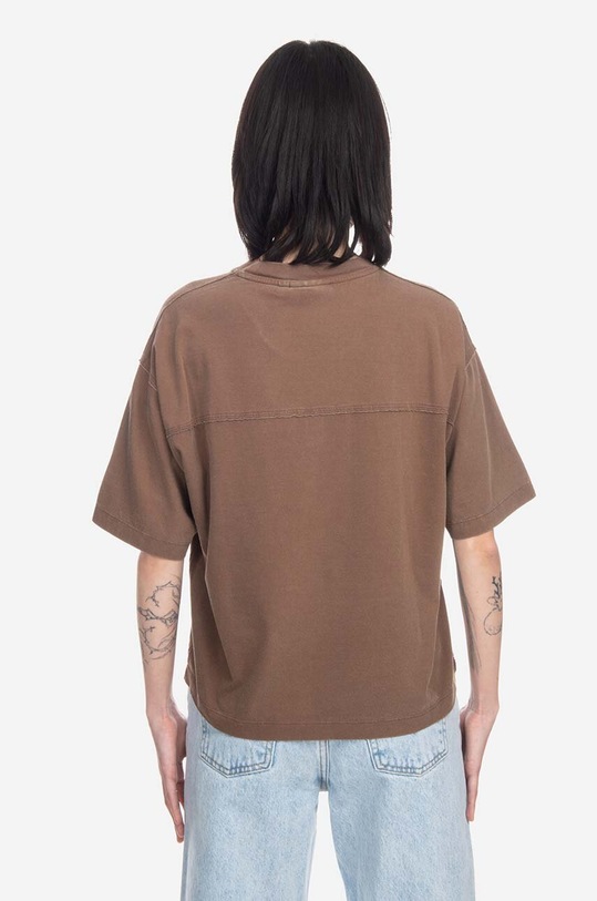 Clothing Carhartt WIP cotton T-shirt Tacoma I031434 brown