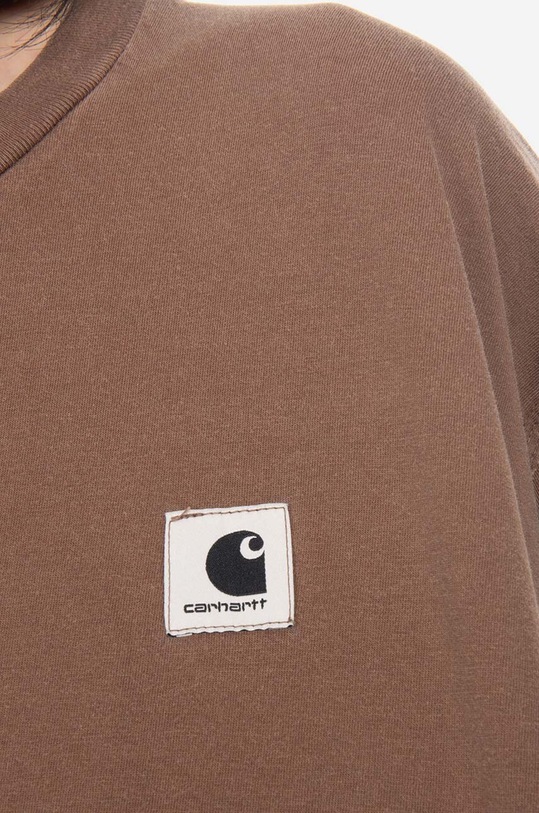 Carhartt WIP cotton T-shirt Tacoma brown I031434