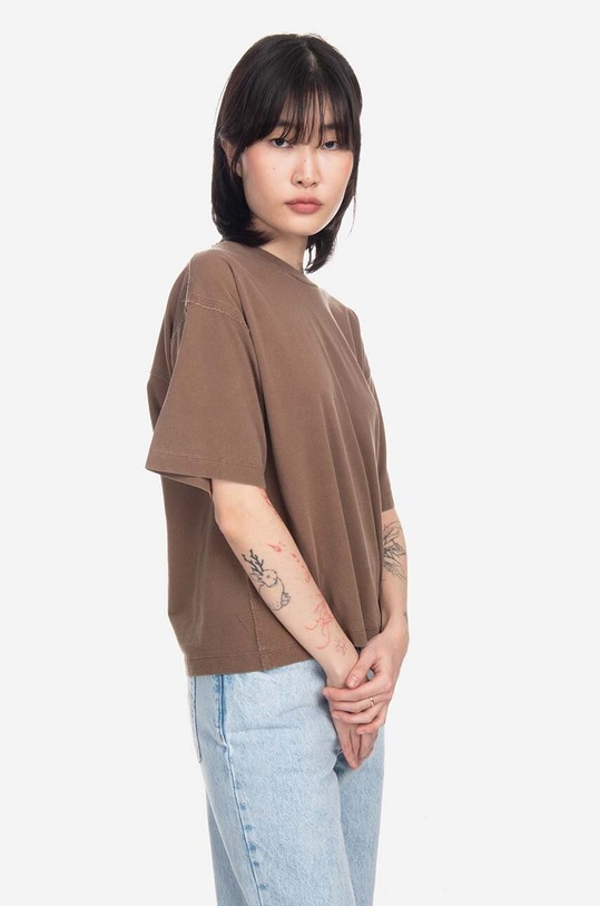 Carhartt WIP cotton T-shirt Tacoma I031434 brown