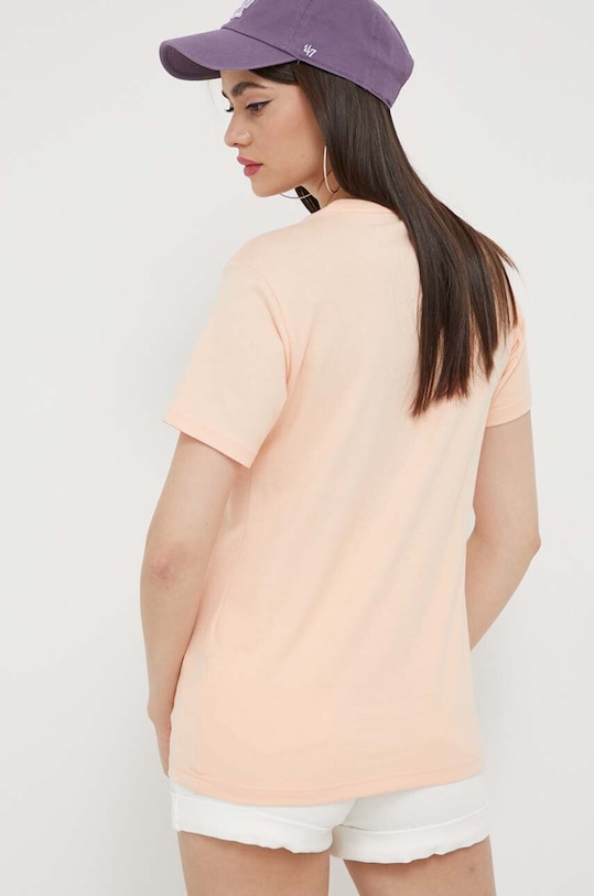 Одяг Бавовняна футболка Converse 10025448.A04 помаранчевий