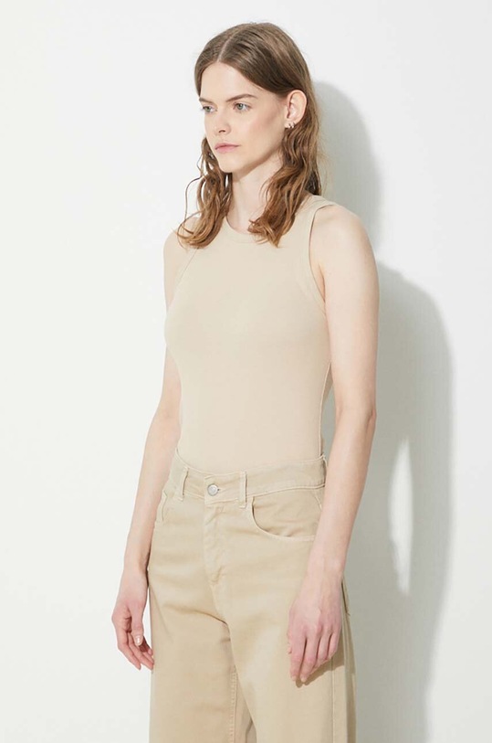 Samsoe Samsoe top beige F00001111