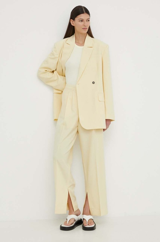 Samsoe Samsoe top Alexo F00001111 żółty AA00